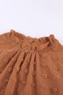 Ruffled Sleeve Swiss Dot T-Shirts